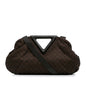 Luxury Bottega Veneta Nylon Intrecciato Effect Point Satchel (SHG-8uMVmf)