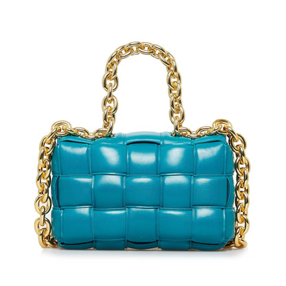 Luxury Bottega Veneta Padded Chain Cassette (SHG-WLaaun)