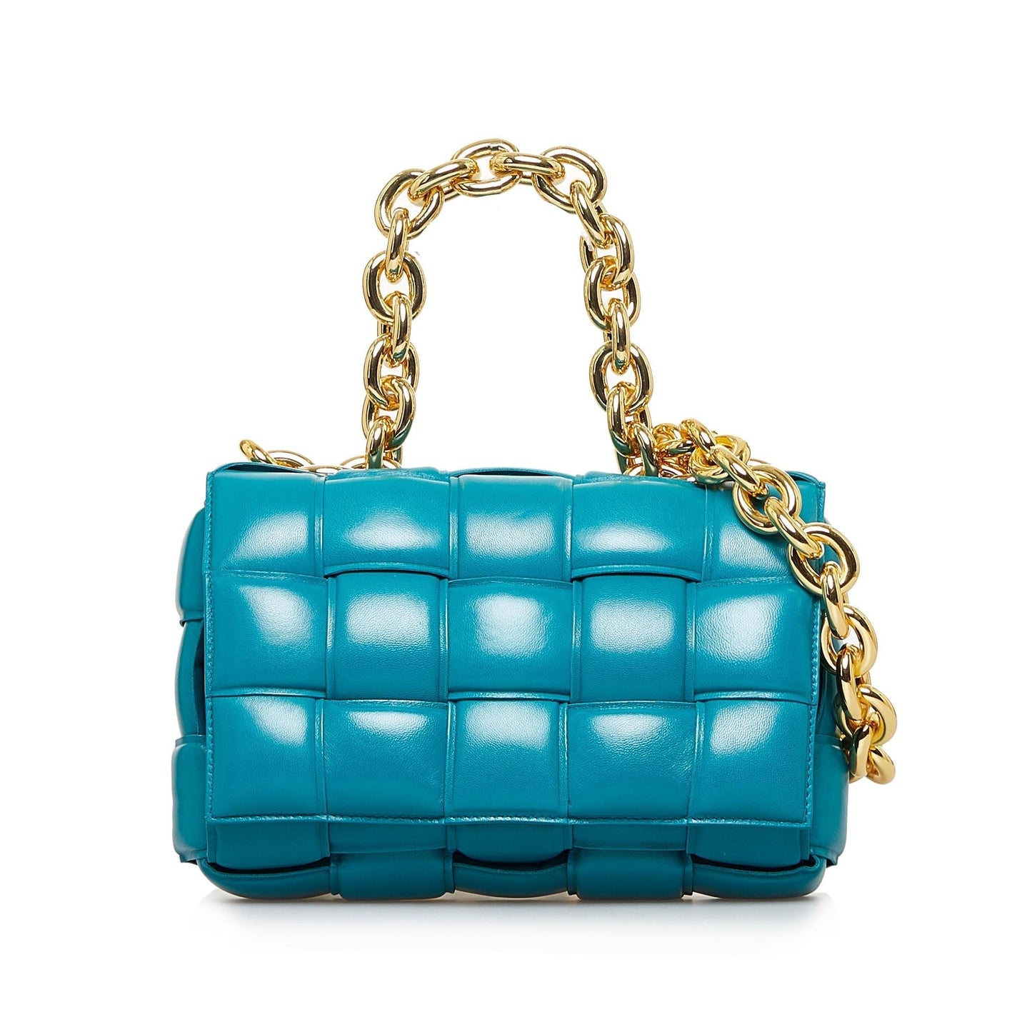 Luxury Bottega Veneta Padded Chain Cassette (SHG-WLaaun)