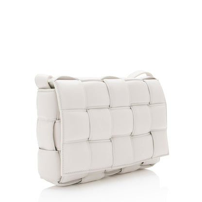 Luxury Bottega Veneta Puffed Leather Cassette Crossbody Bag (SHF-oCEDIg)