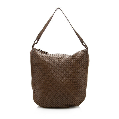Luxury Bottega Veneta Vintage Intrecciato Nappa Crossbody Bag - FINAL SALE (SHF-17600)