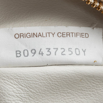 Bottega Veneta White Intrecciato Leather Mini Jodie Bag
