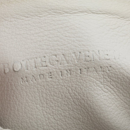 Bottega Veneta White Intrecciato Leather Mini Jodie Bag