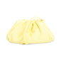 Bottega Veneta Yellow Calfskin Leather Extra Mini Pouch