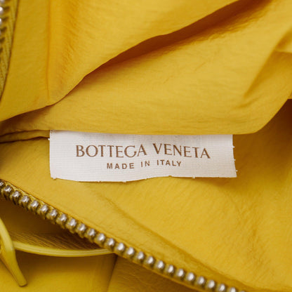 Bottega Veneta Yellow Paper Intrecciato Cassette Bag