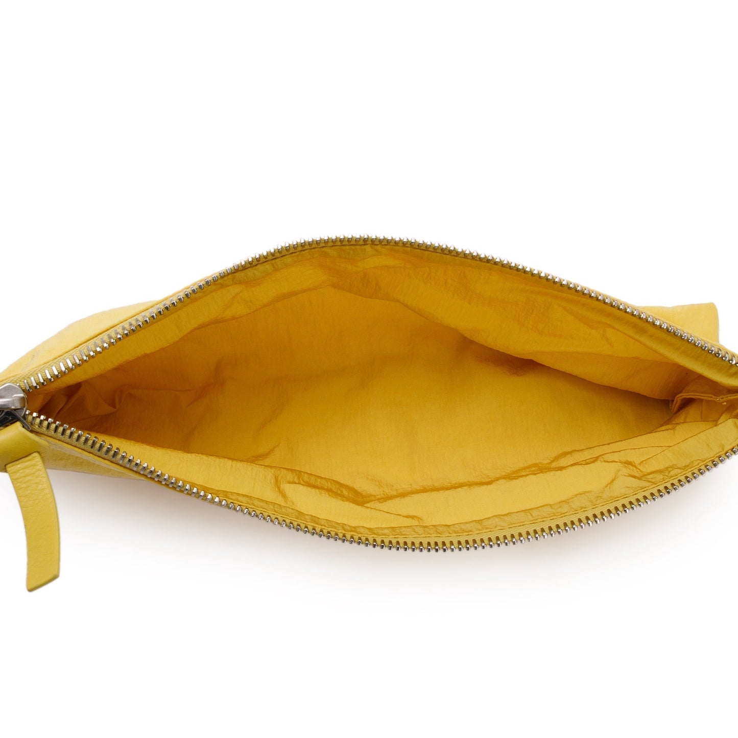 Bottega Veneta Yellow Paper Intrecciato Cassette Bag