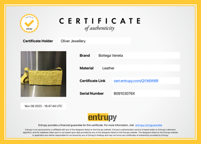 Bottega Veneta Yellow Paper Intrecciato Cassette Bag
