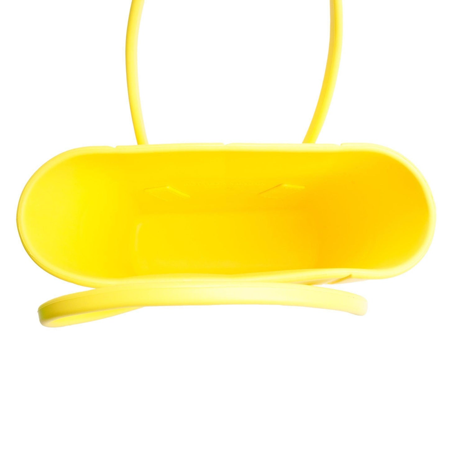 Bottega Veneta Yellow Rubber Mini Arco Tote