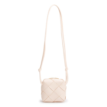 Bottega Venetaen Lotus Maxi Intrecciato Nappa Leather Mini Cassette Camera Bag