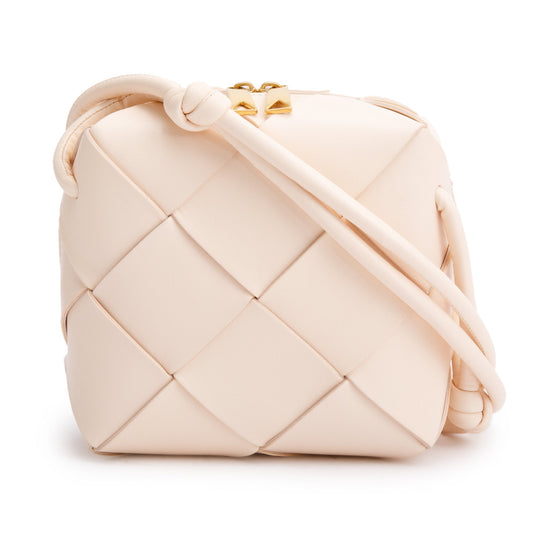 Bottega Venetaen Lotus Maxi Intrecciato Nappa Leather Mini Cassette Camera Bag