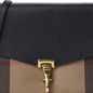 Burberry Macken Small Leather Black Crossbody Bag