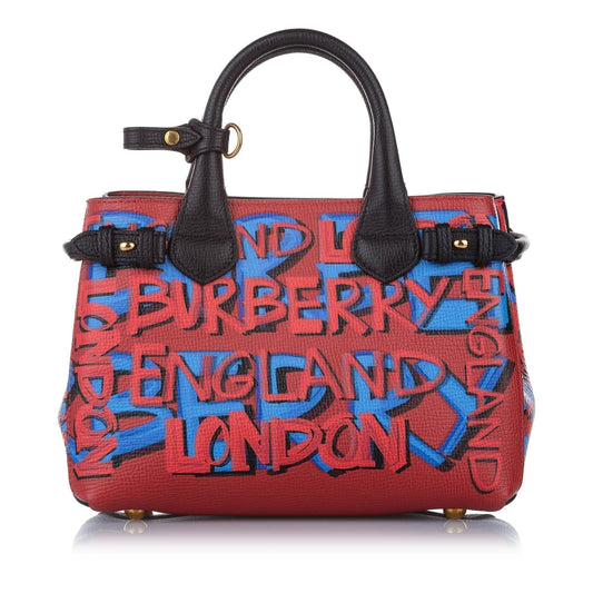 Burberry Banner Leather Satchel Bag