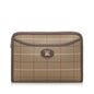 Burberry Leather Brown Clutch Bag