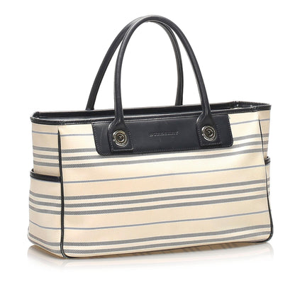 Burberry Canvas Black Handbag