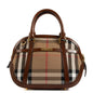 BURBERRY CHECK ORCHARD BOWLING BAG
