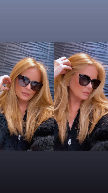 BURBERRY CLARE BE4308 POLARIZED GRADIENT SUNGLASSES