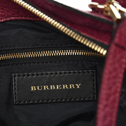Burberry HERITAGE GRAIN Leather Shoulder Bag