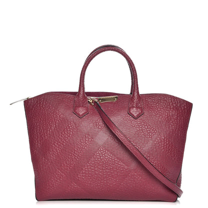 Burberry HERITAGE GRAIN Leather Shoulder Bag