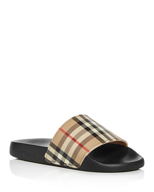Burberry English Icons Vintage Check Slide