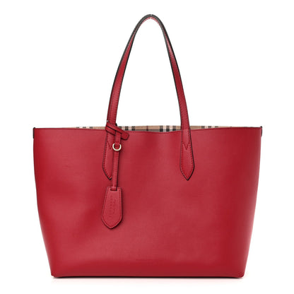 Burberry Haymarket Medium Check Red Shoulder Bag