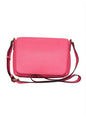 Burberry Hot Pebbled Leather Pink Crossbody Bag