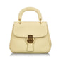 Burberry Large Leather Red Satchel Bag