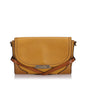 Burberry Abbott Body Leather Brown Crossbody Bag