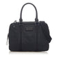 Burberry Boston Leather Black Handbag