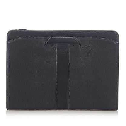 Burberry Business Leather Black Handbag