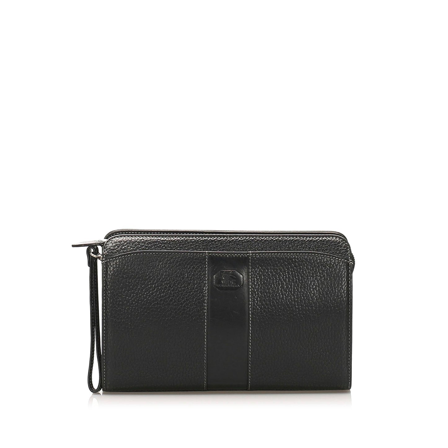 Burberry Leather Black Clutch Bag Style 2