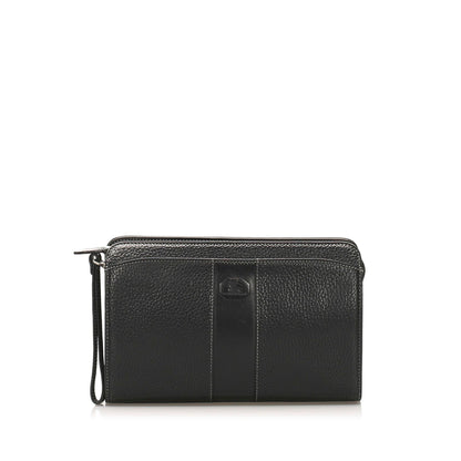 Burberry Leather Black Clutch Bag Style 2