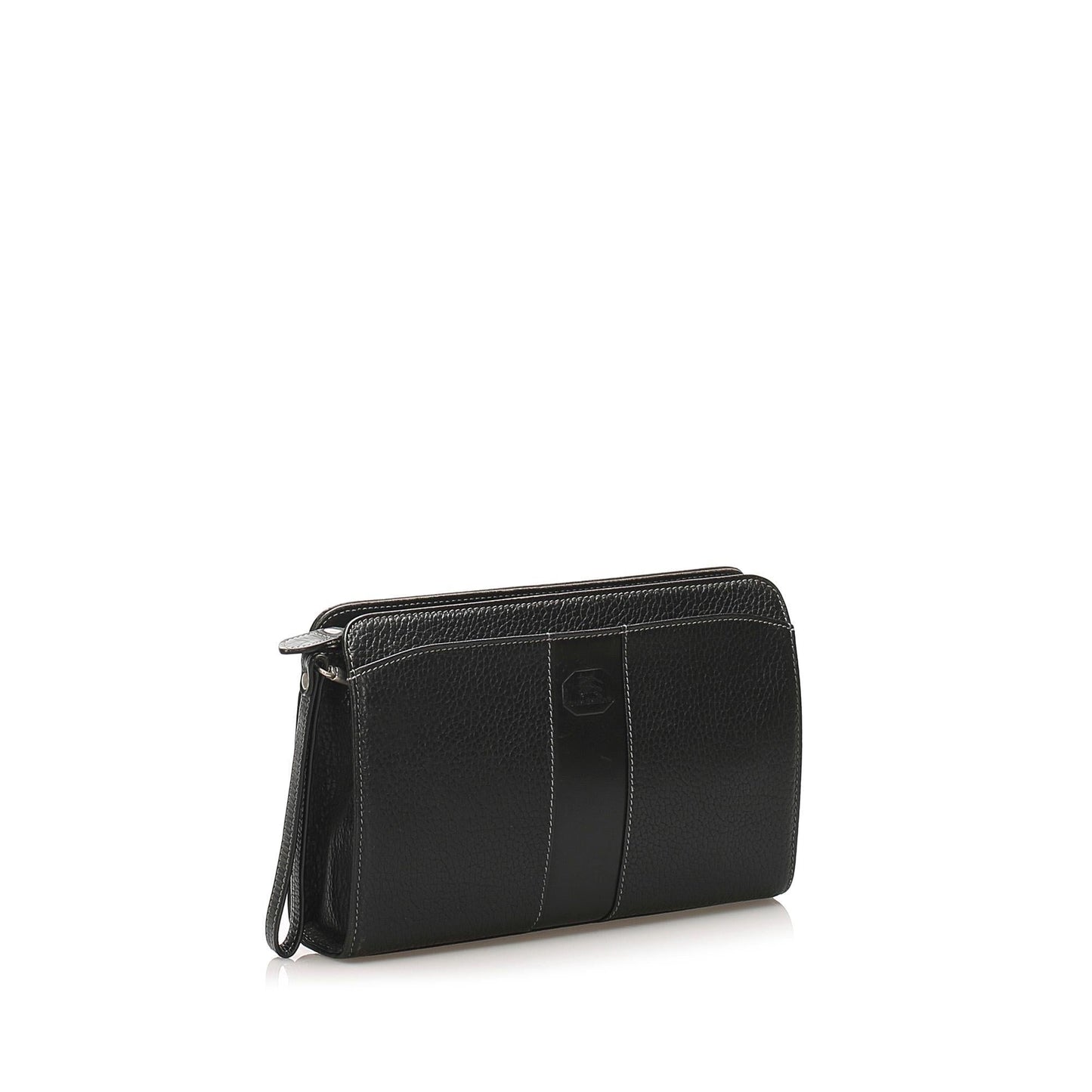 Burberry Leather Black Clutch Bag Style 2