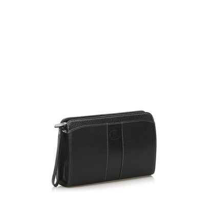 Burberry Leather Black Clutch Bag Style 2