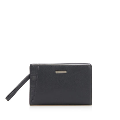 Burberry Leather Black Clutch Bag Style 3