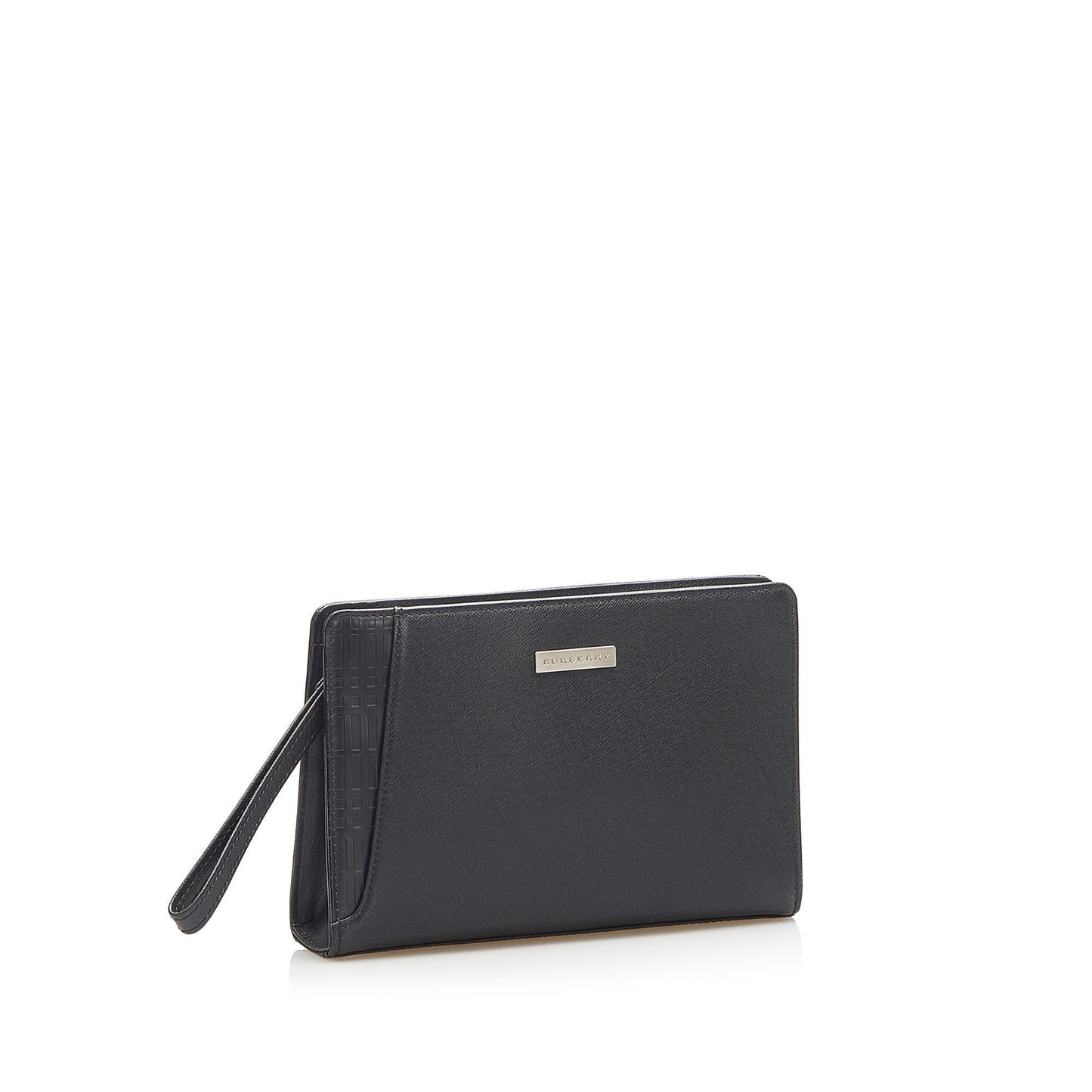 Burberry Leather Black Clutch Bag Style 3