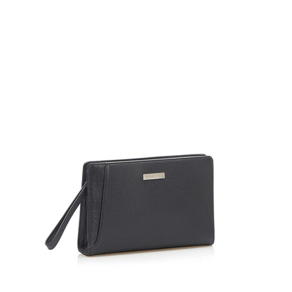 Burberry Leather Black Clutch Bag Style 3