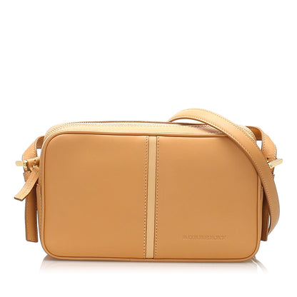 Burberry Body Leather Brown Crossbody Bag