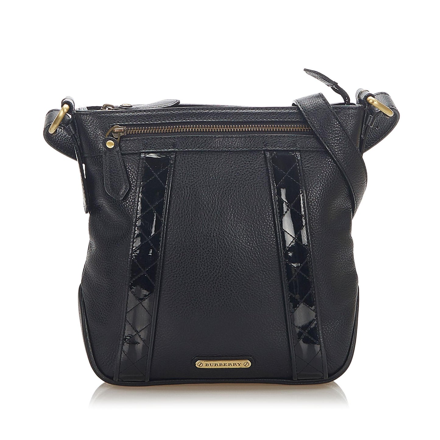 Burberry Body Leather Black Crossbody Bag Style 8