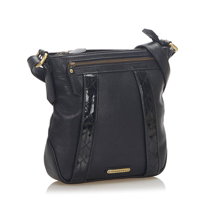 Burberry Body Leather Black Crossbody Bag Style 8