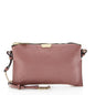 Burberry Embossed Peyton Leather Pink Crossbody Bag