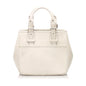 Burberry Leather White Handbag