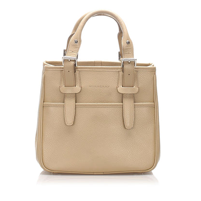 Burberry Leather Brown Handbag Style 4
