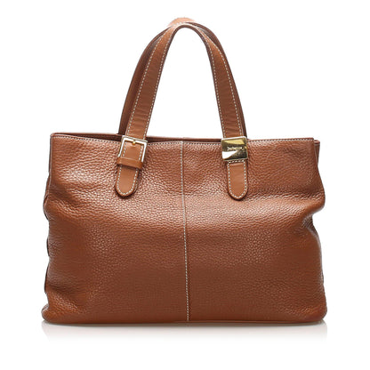 Burberry Leather Brown Handbag Style 3