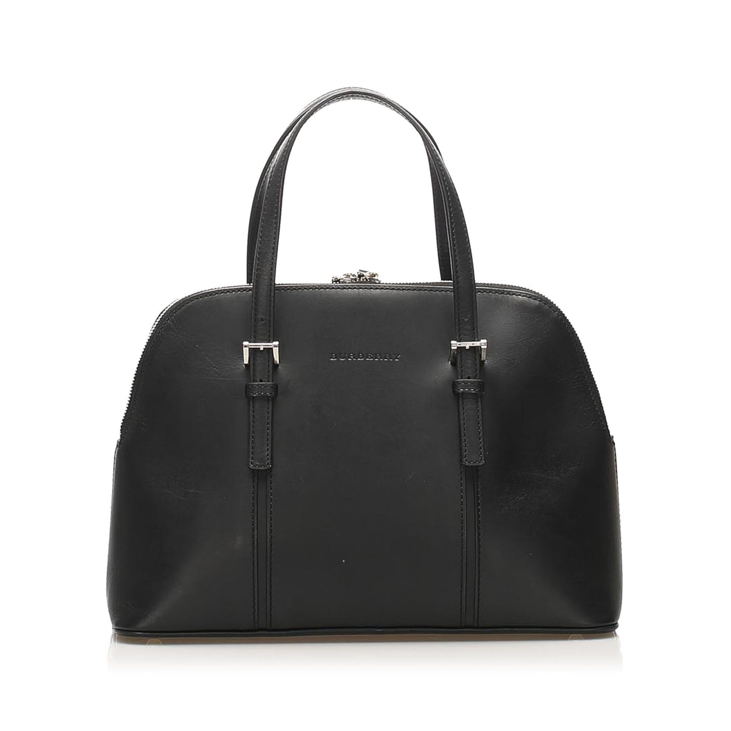 Burberry Leather Black Handbag Style 8