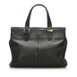 Burberry Leather Black Handbag Style 12