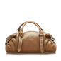 Burberry Leather Brown Handbag Style 6