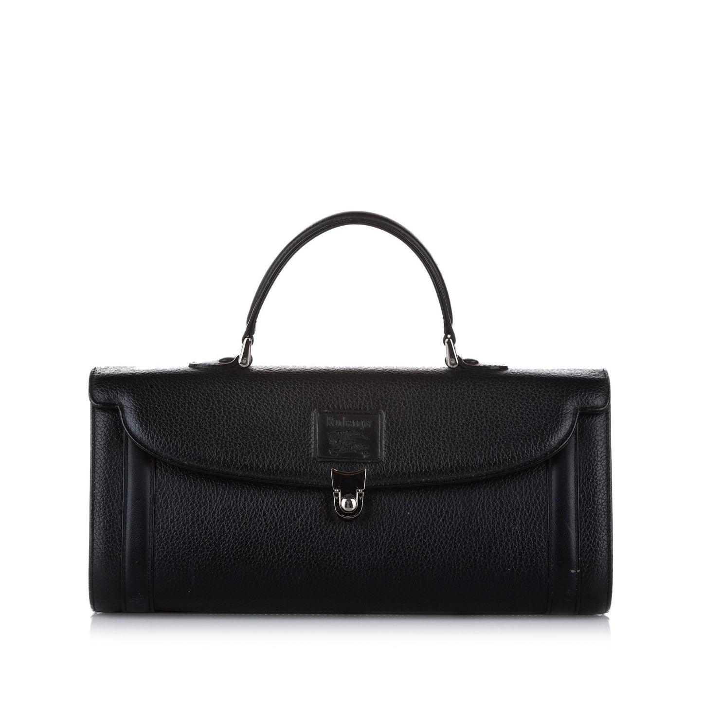 Burberry Leather Black Handbag Style 15
