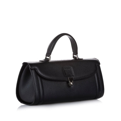 Burberry Leather Black Handbag Style 15