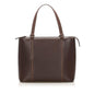 Burberry Leather Brown Handbag Style 7