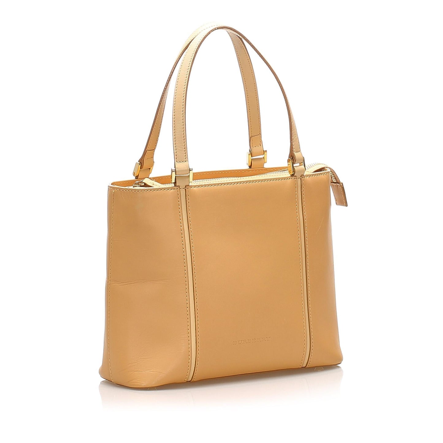 Burberry Leather Brown Handbag Style 8